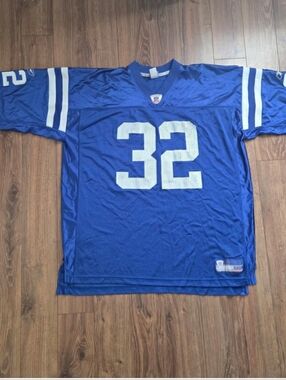 Reebok Vintage Indianapolis Colts NFL James Edgerrin Jersey Size 2XL